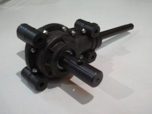 KM600 Brush gearbox
