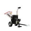 Chipper Shredder Lumag HC15L 15HP Petrol Chipper Shredder with tow bar