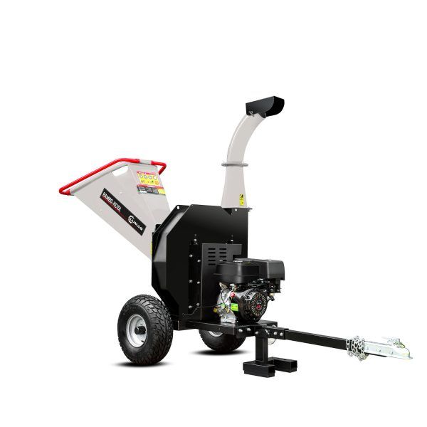 Chipper Shredder Lumag HC15L 15HP Petrol Chipper Shredder with tow bar