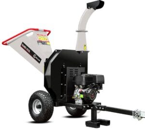 Chipper Shredder Lumag HC15L 15HP Petrol Chipper Shredder with tow bar