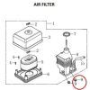Loncin G200F Hexagon Nut with Flange