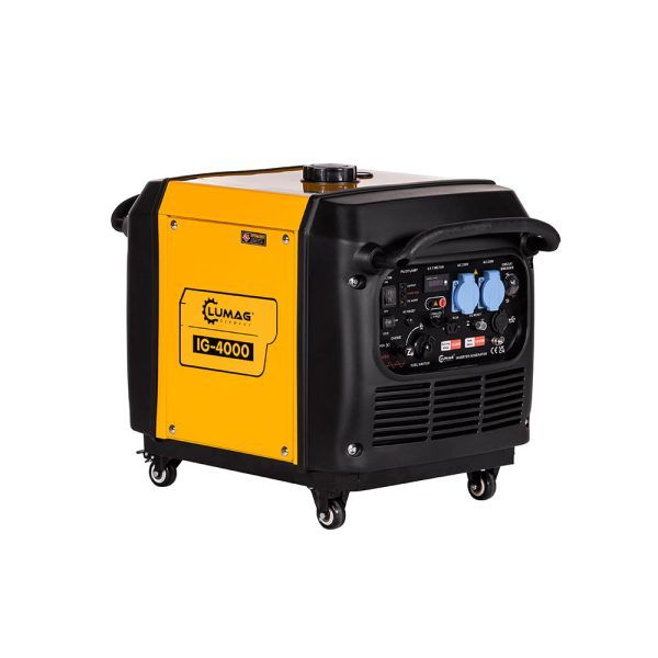 IG4000 4KW Petrol Inverter Generator 230v & 12v USB Quiet running - Image 2
