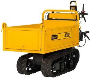 Lumag MD450E 450kg Electric Tracked Dumper with Manual Tip