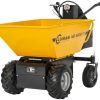 Lumag MD500E Pro 500kg Electric Power Barrow with Pneumatic Tip