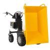 Lumag MD500E Pro 500kg Electric Power Barrow with Pneumatic Tip - Image 2