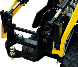 Tow hitch attachment for Lumag MT250